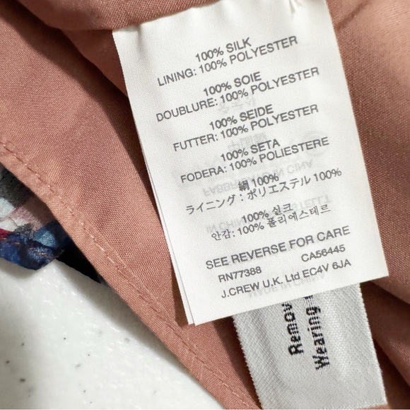 J. Crew Collection Silk Floral Halter Maxi Dress NWT 12 - Picture 12 of 14